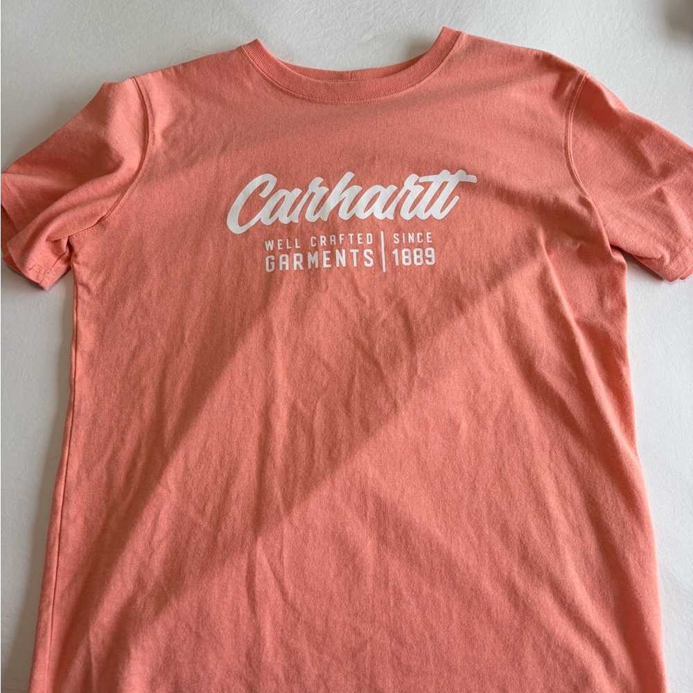 Carhartt Coral Script Logo Tee